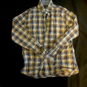 Men’s large Psycho Bunny flannel